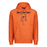 Carrot Never SHOUT Never Premium Hoodie - linhVisuals