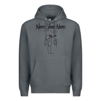 Rock Never SHOUT Never Premium Hoodie - linhVisuals