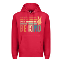 In A World Where You Can Be Anything Be Kind Kindness Inspirational Gi Premium Hoodie | Teevron