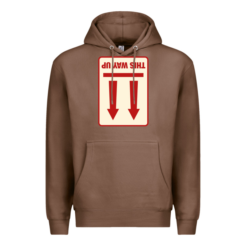 This Way Up Premium Hoodie by linhVisuals | Teevron