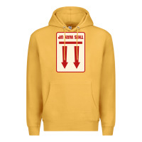 Mustard this way up Premium Hoodie - linhVisuals