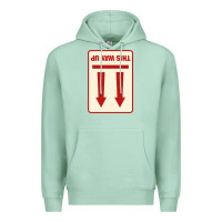 Seafoam this way up Premium Hoodie - linhVisuals