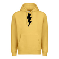 Antique Gold lightning bolt Premium Hoodie - linhVisuals
