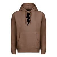 Chestnut lightning bolt Premium Hoodie - linhVisuals