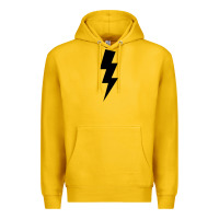 Lemon lightning bolt Premium Hoodie - linhVisuals