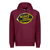 Burgundy Mikes Harder Premium Hoodie - linhVisuals