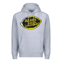 Heather Grey Mikes Harder Premium Hoodie - linhVisuals