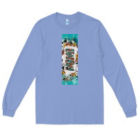 Colony Blue mimi sunflower cowhide leopard  pen wrap Long Sleeve Tee - Artiststas