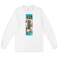 White mimi sunflower cowhide leopard  pen wrap Long Sleeve Tee - Artiststas