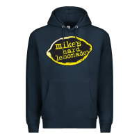 Navy Mikes Harder Premium Hoodie - linhVisuals