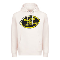 Pale Pink Mikes Harder Premium Hoodie - linhVisuals