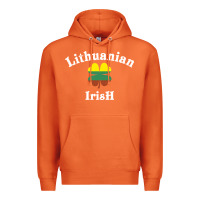 Carrot lucky lithuanian irish flag shamrock leaf st patricks day Premium Hoodie - linhVisuals