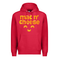 Cardinal mac n' cheese funny macaroni with cheese lover gift Premium Hoodie - linhVisuals