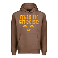 Chestnut mac n' cheese funny macaroni with cheese lover gift Premium Hoodie - linhVisuals