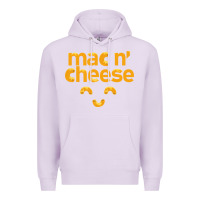 Lilac mac n' cheese funny macaroni with cheese lover gift Premium Hoodie - linhVisuals
