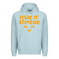 Blue Mist mac n' cheese funny macaroni with cheese lover gift Premium Hoodie - linhVisuals