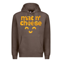 Coffee mac n' cheese funny macaroni with cheese lover gift Premium Hoodie - linhVisuals