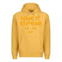 Mustard mac n' cheese funny macaroni with cheese lover gift Premium Hoodie - linhVisuals