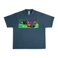 Midnight Navy Too Cute To Spook Baby Orangutan Urban Heavy Tee - LillyAllenDesigns