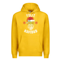 Lemon mexican christmas sugar skull feliz navidad spanish speaking xmas gift Premium Hoodie - linhVisuals