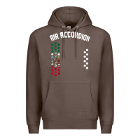Coffee mexican flag air accordion music instrument lover gift Premium Hoodie - linhVisuals
