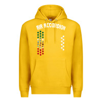 Lemon mexican flag air accordion music instrument lover gift Premium Hoodie - linhVisuals
