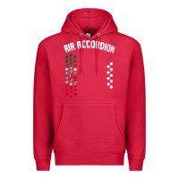 Cardinal mexican flag air accordion music instrument lover gift Premium Hoodie - linhVisuals