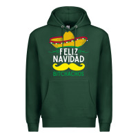 Sports Green mexicans say feliz navidad bitchahos funny merry christmas sombrero Premium Hoodie - linhVisuals