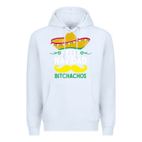 White mexicans say feliz navidad bitchahos funny merry christmas sombrero Premium Hoodie - linhVisuals