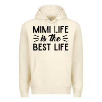 Mimi Life Is The Best Life Blessed Grandma Mom Cute Gift Premium Hoodie | Teevron
