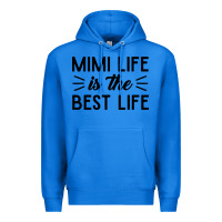 True Royal mimi life is the best life blessed grandma mom cute gift Premium Hoodie - linhVisuals