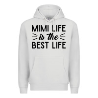 Mimi Life Is The Best Life Blessed Grandma Mom Cute Gift Premium Hoodie | Teevron