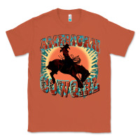 Copper American cowgirl 4th of july Classic Tee - FaDigitalArtStudio