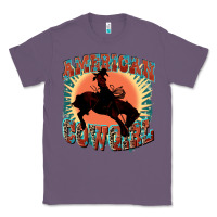 Lavender American cowgirl 4th of july Classic Tee - FaDigitalArtStudio