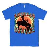 True Royal American cowgirl 4th of july Classic Tee - FaDigitalArtStudio