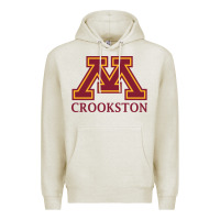 Oatmeal Heather minnesota crookston, apparel Premium Hoodie - linhVisuals