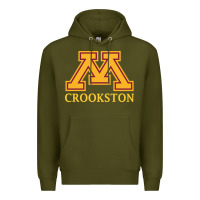Army Green minnesota crookston, apparel Premium Hoodie - linhVisuals