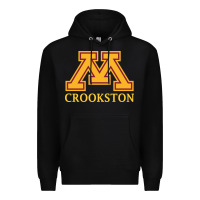 Black minnesota crookston, apparel Premium Hoodie - linhVisuals
