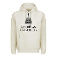Oatmeal Heather american university Premium Hoodie - linhVisuals
