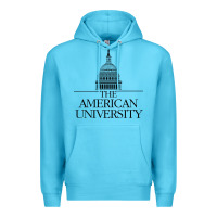 Ocean Blue american university Premium Hoodie - linhVisuals