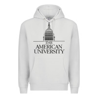 Dove Grey american university Premium Hoodie - linhVisuals
