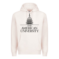 Pale Pink american university Premium Hoodie - linhVisuals