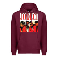 Burgundy jodeci Premium Hoodie - linhVisuals