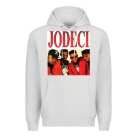 Dove Grey jodeci Premium Hoodie - linhVisuals