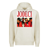 Oatmeal Heather jodeci Premium Hoodie - linhVisuals