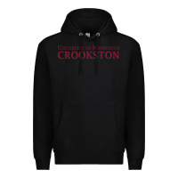 Black University of Minnesota Crookston, apparel Premium Hoodie - linhVisuals