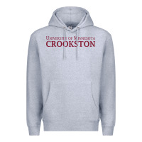 Heather Grey University of Minnesota Crookston, apparel Premium Hoodie - linhVisuals