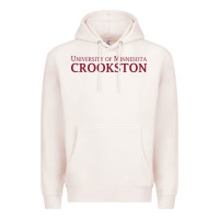 Pale Pink University of Minnesota Crookston, apparel Premium Hoodie - linhVisuals