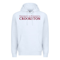 White University of Minnesota Crookston, apparel Premium Hoodie - linhVisuals