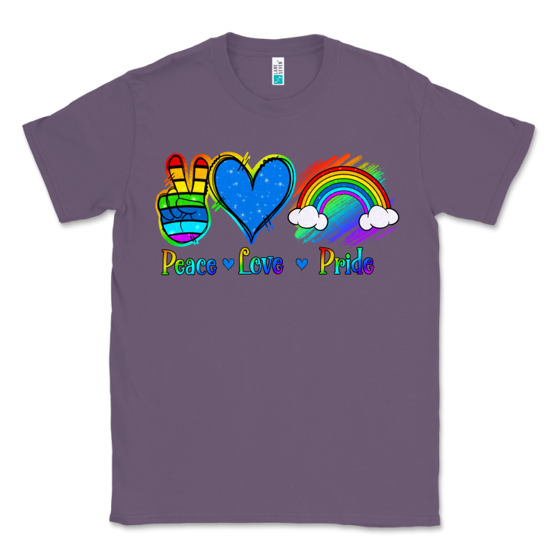 Peace Love Pride Classic Tee by Jasminsmagicworld | Teevron